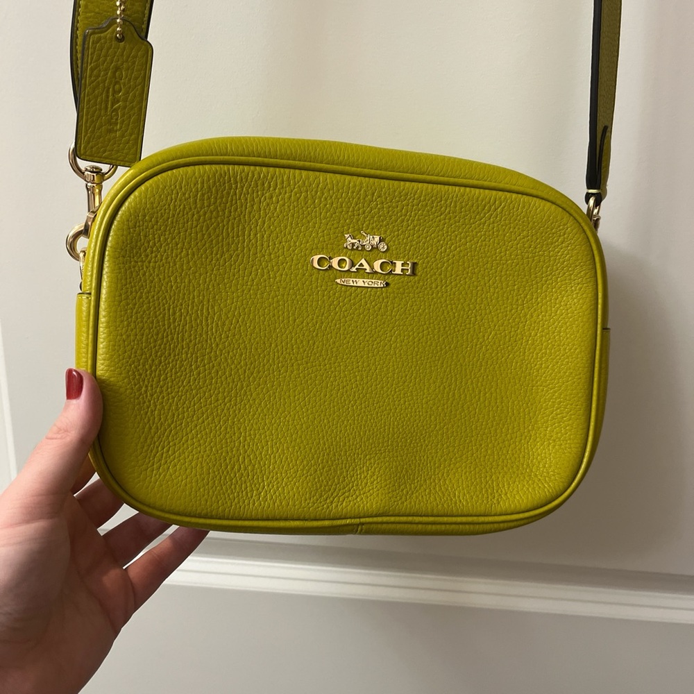 Coach Lime Green Crossbody Bag